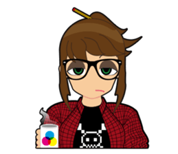 Alice the Young Designer sticker #8992971