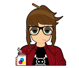 Alice the Young Designer sticker #8992971