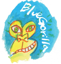 BLUE GORILLA 3 sticker #8993219