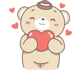 Boobib and Big Bear sticker #8993706