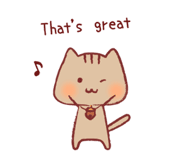 Risuneko of Toterapotte(English) sticker #8994272