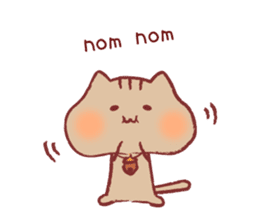 Risuneko of Toterapotte(English) sticker #8994288