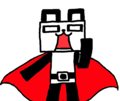 robo panda hero w sticker #8994305