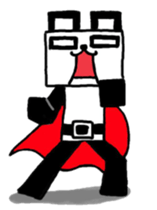 robo panda hero w sticker #8994306