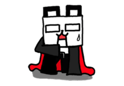 robo panda hero w sticker #8994312