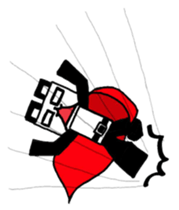 robo panda hero w sticker #8994313