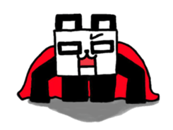 robo panda hero w sticker #8994318