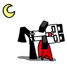 robo panda hero w sticker #8994322