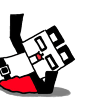 robo panda hero w sticker #8994323