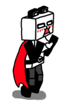 robo panda hero w sticker #8994325