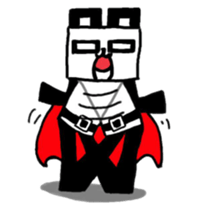 robo panda hero w sticker #8994326