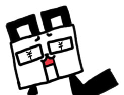 robo panda hero w sticker #8994329