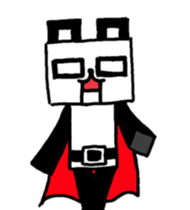 robo panda hero w sticker #8994330