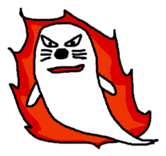 ghost seal sticker #8994567