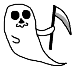 ghost seal sticker #8994575