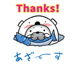 WHITE BEAR-SEAL sticker #8994578