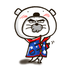 WHITE BEAR-SEAL sticker #8994585
