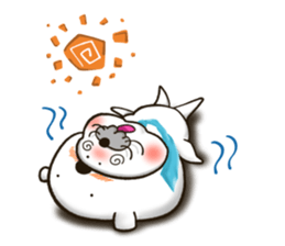 WHITE BEAR-SEAL sticker #8994603