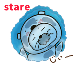 WHITE BEAR-SEAL sticker #8994609