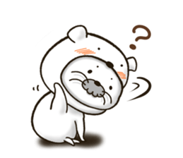 WHITE BEAR-SEAL sticker #8994610