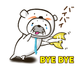 WHITE BEAR-SEAL sticker #8994615