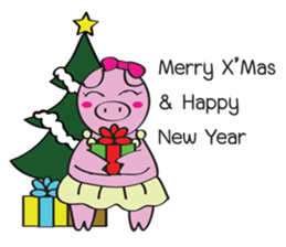 Piggy Lady sticker #8995376