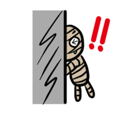 Mr. Mummy's fancy world sticker #8995485