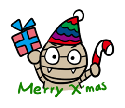 Mr. Mummy's fancy world sticker #8995489