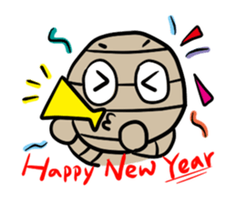 Mr. Mummy's fancy world sticker #8995490