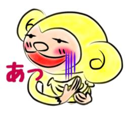 Tomokiti of the monkey sticker #8995998
