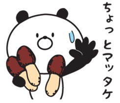 Warmly, Mr. panda (the dull joke volume) sticker #8996287