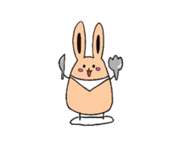 Milk tea Rabbit sticker #8997619