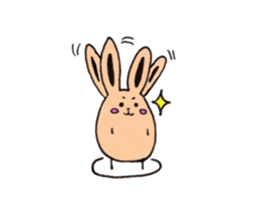 Milk tea Rabbit sticker #8997628