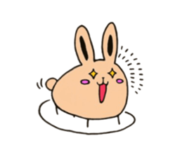 Milk tea Rabbit sticker #8997634