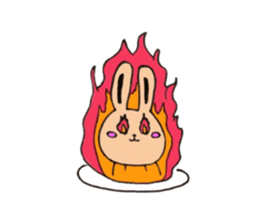 Milk tea Rabbit sticker #8997636