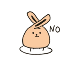 Milk tea Rabbit sticker #8997638