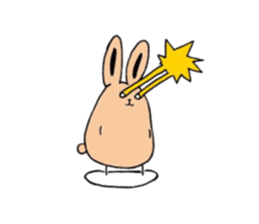 Milk tea Rabbit sticker #8997639