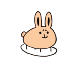 Milk tea Rabbit sticker #8997640
