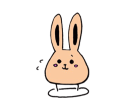 Milk tea Rabbit sticker #8997653