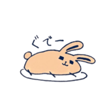 Milk tea Rabbit sticker #8997655