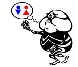 Pochadokuro bad situation sticker #8997793