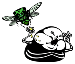 Pochadokuro bad situation sticker #8997803