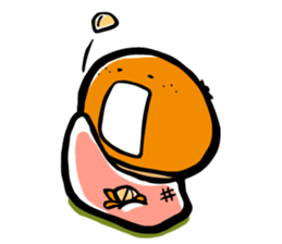 Kotatsu-Mikan & Ocha-Grandpa sticker #8998352