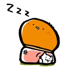 Kotatsu-Mikan & Ocha-Grandpa sticker #8998353