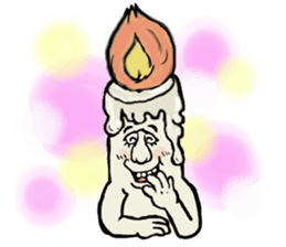 Mr.candle sticker #8998650