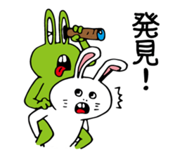 KAERUSAN & USAGICHAN sticker #8998742