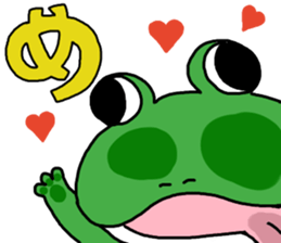 Pretty New Year's card sticker #8999251