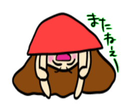 MushroomGirl sticker #8999395