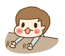 Extremely cute couple sticker #8999504