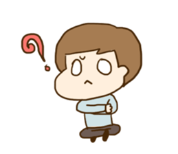 Extremely cute couple sticker #8999506